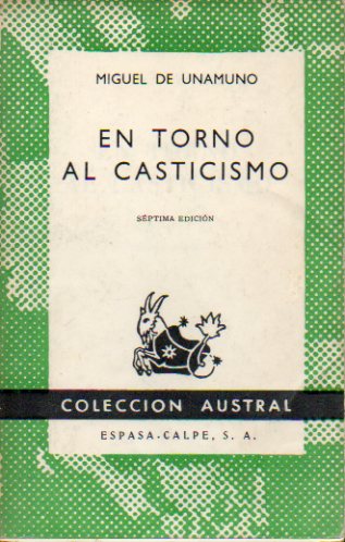 EN TORNO AL CASTICISMO. 7 ed.