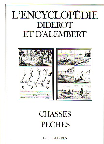 LENCYCLOPDIE DIDEROT ET DALEMBERT. CHASSES-PCHES.