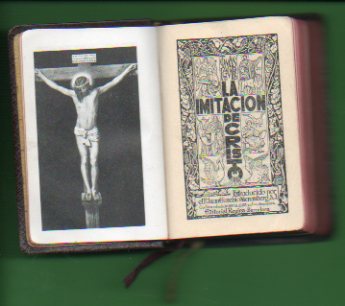 IMITACIN DE CRISTO. Introduccin de Francisco Morn. Traducido por el P. Juan Eusebio Nieremberg. Con una dedicatoria del anterior propietario.