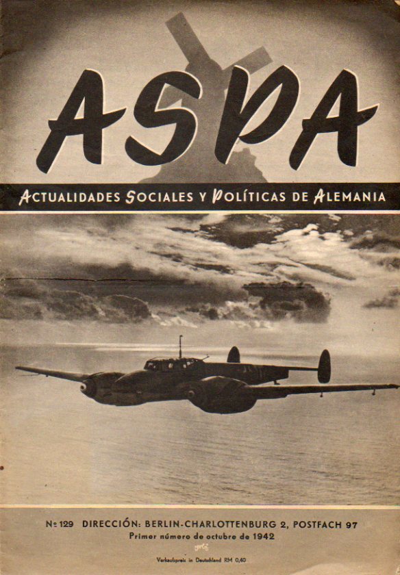 ASPA. Actualidade Sociales y Polticas de Alemania. N 129.