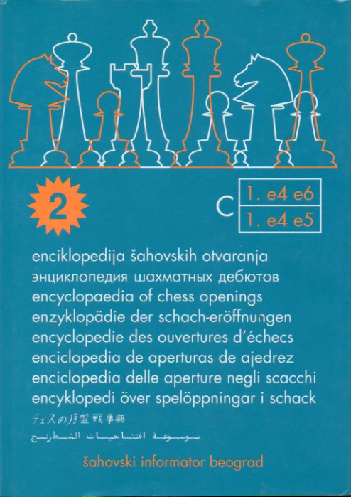 ENCICLOPEDIA DE APERTURAS DE AJEDREZ. 2 C. !. e4 e6. 1. e4 e5.