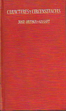 CARACTERES Y CIRCUNSTANCIAS. 1 edicin.