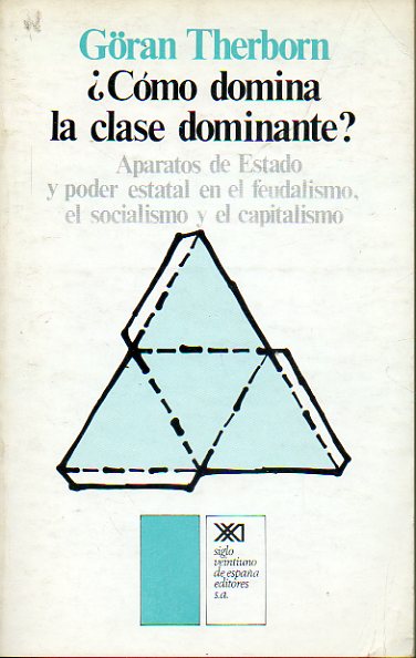 �C�MO DOMINA LA CLASE DOMINANTE? Aparatos de Estado y poder estatal en el feudalismo, el socialismo y el capitalismo. 1� edici�n en castellano.