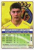 Cromos. LAS FICHAS DE LA LIGA. FICHAS 2005. 201 / 094. Sebastin Alejandro BATTAGLIA.