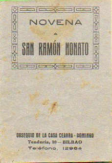 NOVENA A SAN RAMN NONATO.