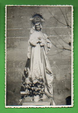 Antigua Fotografa:  VIRGEN DESCONOCIDA.