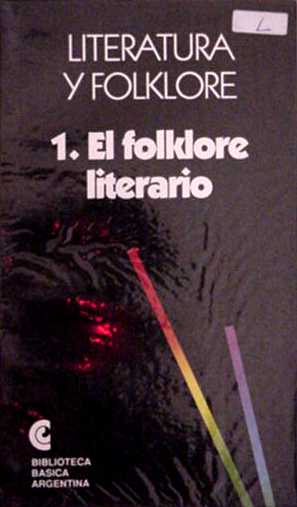 Literatura y folklore - El folklore literario