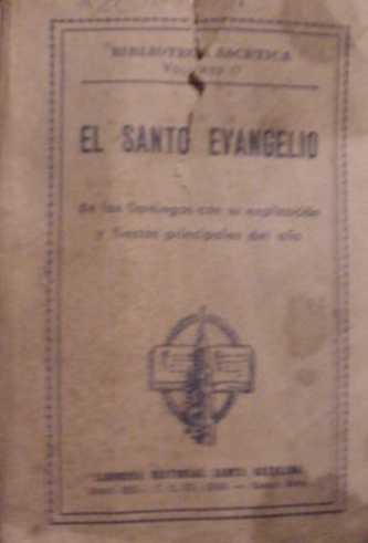 El santo evangelio