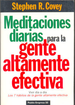 Meditaciones diarias para la gente altamente efectiva