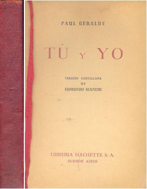T� y yo
