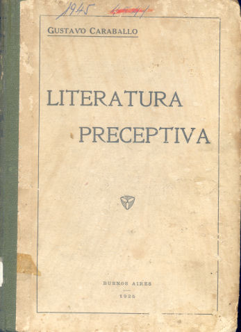 Compendio literatura preceptiva