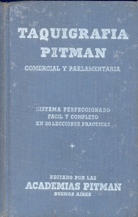 Taquigrafa Pitman - Comercial y parlamentaria