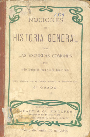 Nociones de historia general para las escuelas comunes