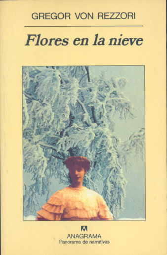 Flores en la nieve