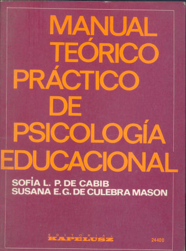 Manual teorico prctico de Psicologia educacional