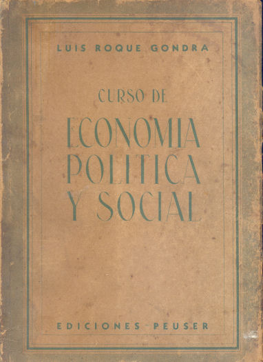 Curso de economia politica y social