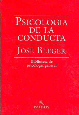 Psicologia de la conducta