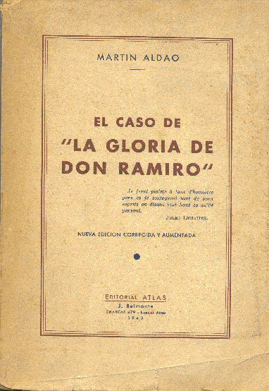 El caso de La gloria de Don Ramiro