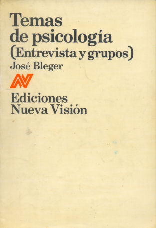 Temas de psicologia (entrevista y grupos)