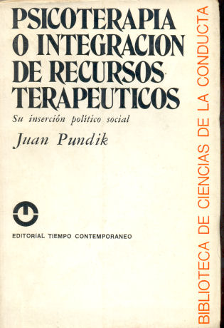 Psicoterapia o integracin de recursos terapeuticos