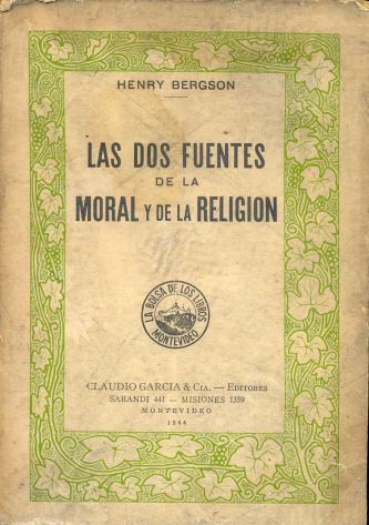 Las dos fuentes de la Moral y de la Religin