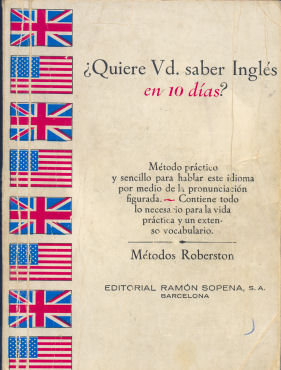 Quiere Ud. Saber ingls en 10 das?