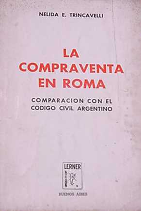 La compraventa en Roma