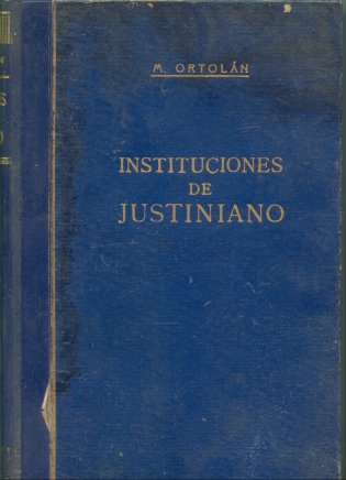 Instituciones de justiniano