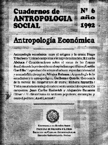 Cuadernos de antropologia social