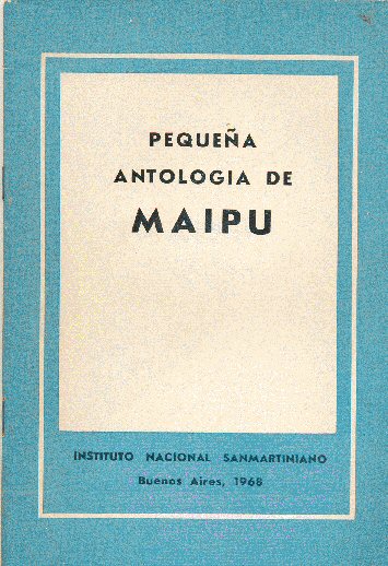Pequea antologia de Maipu