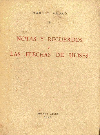 Notas y recuerdos - Las flechas de Ulises