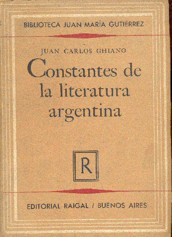 Constantes de la literatura argentina