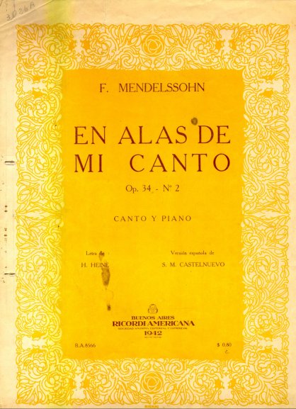En alas de mi canto