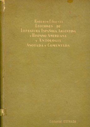 Lecciones de literatura espaola, argentina e hispano americana