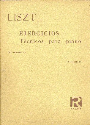 Ejercicios tecnicos para piano VI