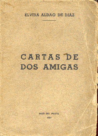 Cartas de dos amigas
