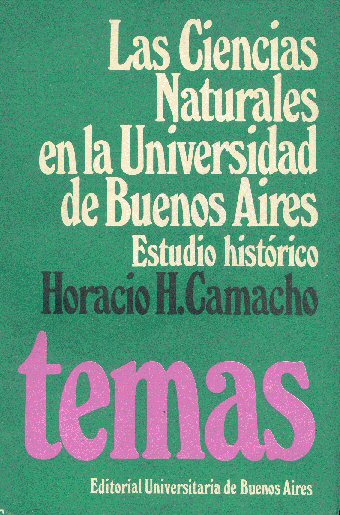 Las ciencias naturales en la universidad de Buenos Aires