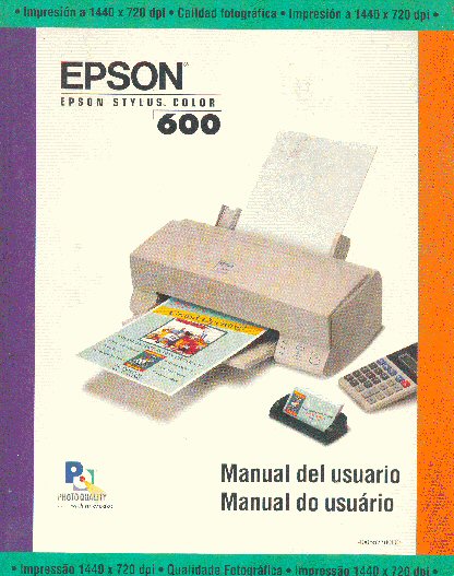Epson Stylus. Color 600