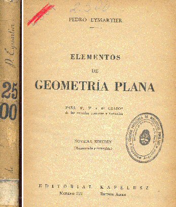 Elementos de Geometra plana