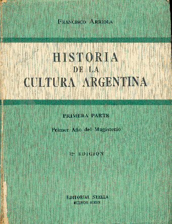 Historia de la Cultura Argentina