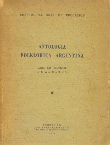 Antologa Folklorica Argentina
