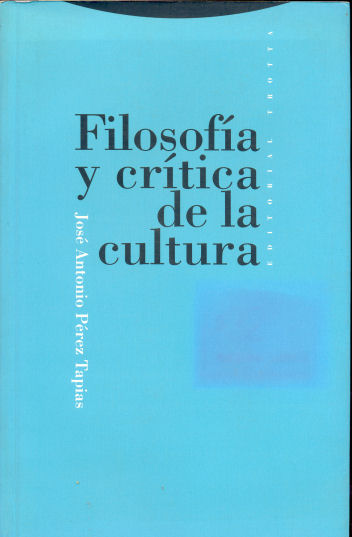 Filosofa y crtica de la cultura