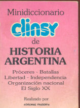 Minidiccionario Clinsy de historia argentina